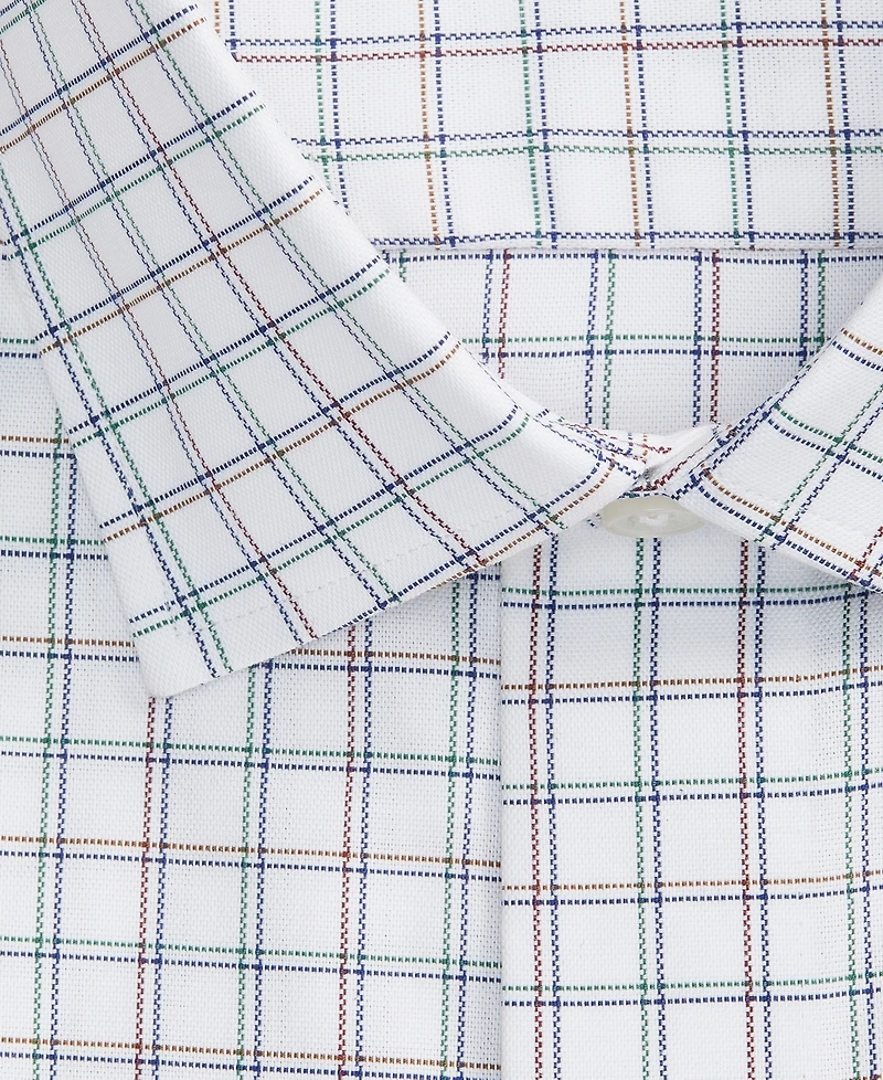 Tommy Hilfiger Men's Th Flex Slim-Fit Spread-Collar Dress Shirt