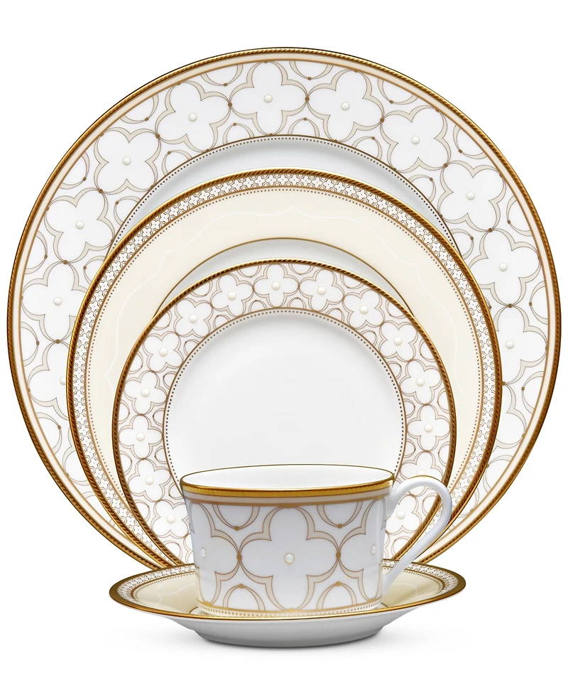 Noritake Trefolio Gold 5-Piece Place Setting