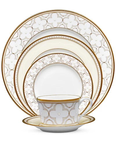 Noritake Trefolio Gold 5-Piece Place Setting