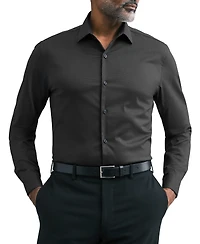 Kenneth Cole Reaction Men's Technicole Slim-Fit Spread-Collar Dress Shirt