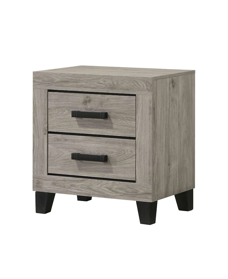 Kings Brand Furniture 6-Piece Bedroom Set - King Size Bed with Dresser, Mirror, Chest and 2 Nightstands