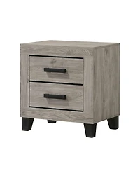 Kings Brand Furniture 6-Piece Bedroom Set - King Size Bed with Dresser, Mirror, Chest and 2 Nightstands
