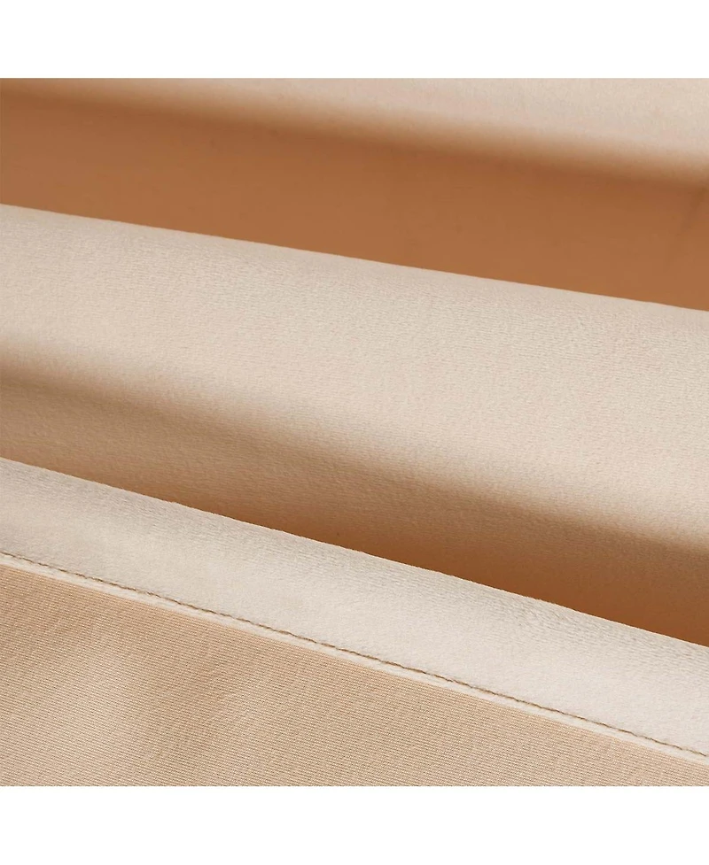 Heavyweight Velvet Curtain Rod Pocket Panels (Set of 2