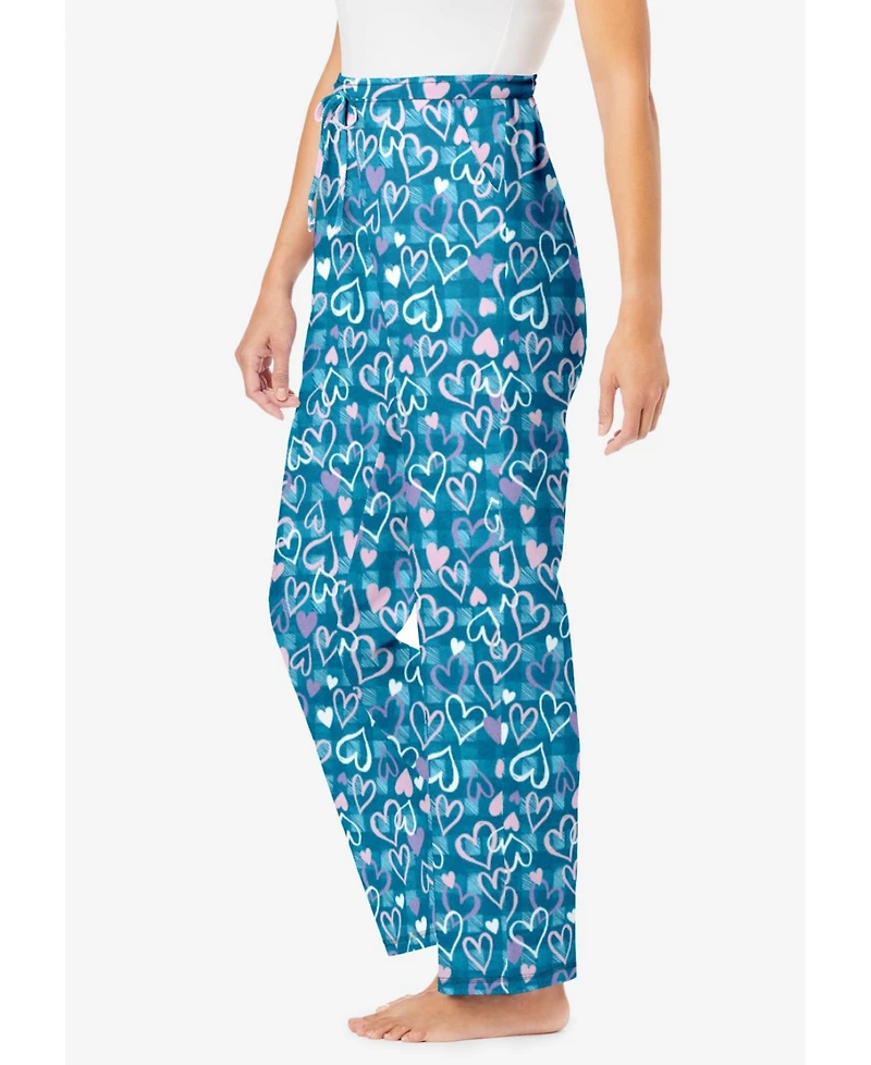 Dreams & Co. Women's Knit Sleep Pant