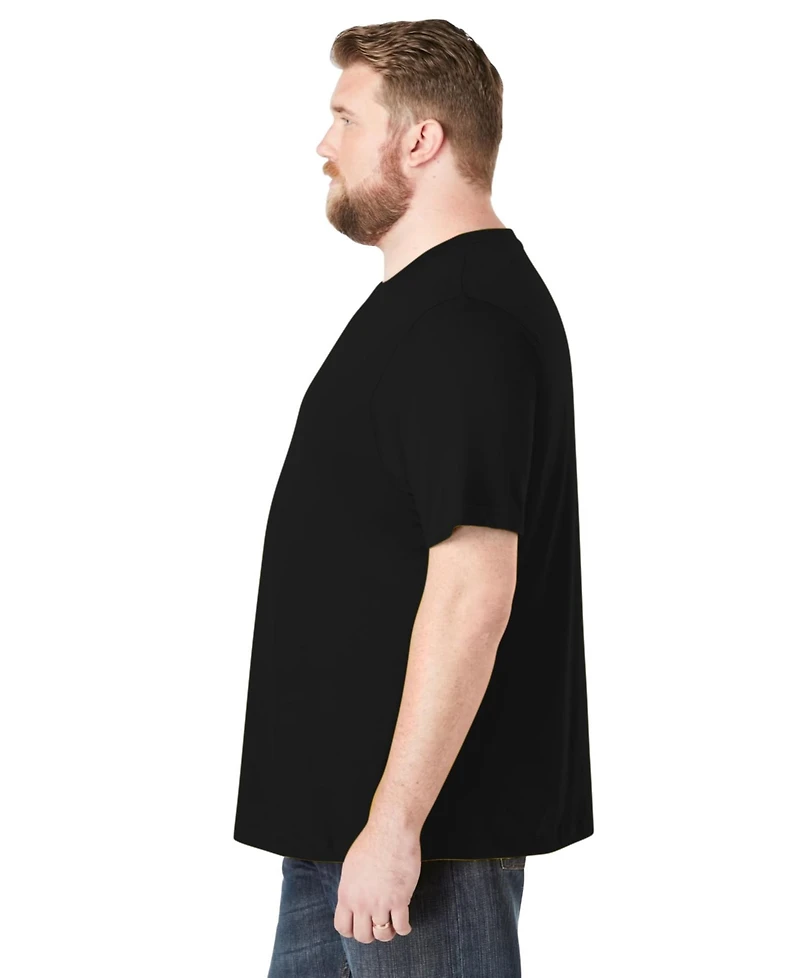 KingSize Big & Tall Shrink-Less Lightweight Crewneck T-Shirt