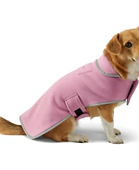 Lands' End Anyweather RainDefense Fleece Dog Jacket