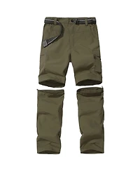 Piscifun Boy's Convertible Quick Dry Hiking Pants Zip Off Cargo Outdoor Trousers