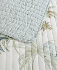 Tommy Bahama Home Serenity Palms Cotton Reversible Quilt