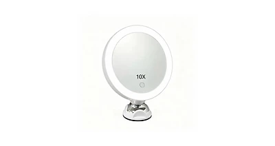 Cowin 10x Magnifying Lighted Makeup Mirror 360° Rotation with Suction Cup