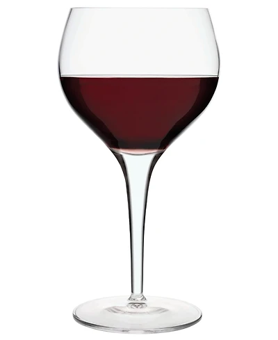 Luigi Bormioli Glassware, Set of 4 Michelangelo Burgundy Wine Glasses