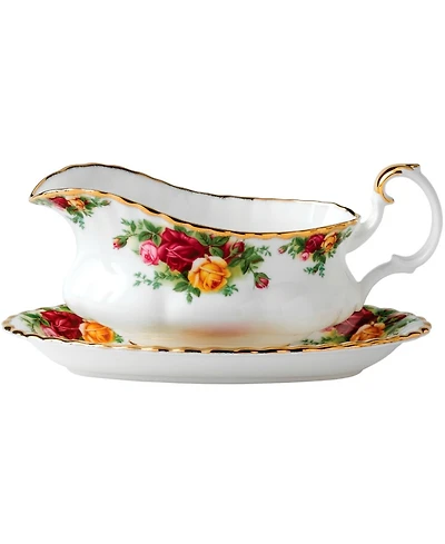 Royal Albert Old Country Roses 6" Gravy Boat Stand
