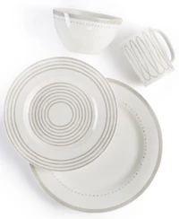 Kate Spade New York Charlotte Street Grey West Dinnerware Collection