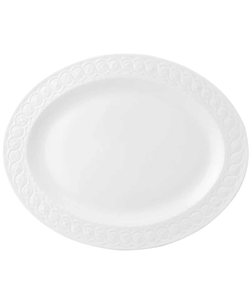 Bernardaud Dinnerware, Louvre Oval Platter, 15"