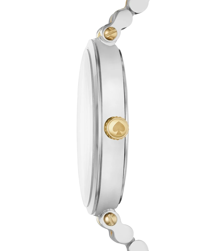 kate spade new york Women's Holland Two-Tone Stainless Steel Bracelet Watch 34mm KSW1119