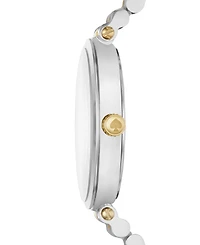 kate spade new york Women's Holland Two-Tone Stainless Steel Bracelet Watch 34mm KSW1119