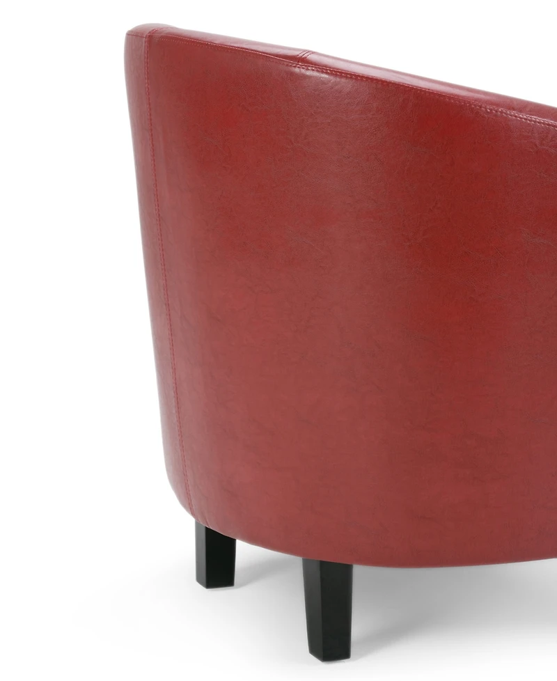 Westbrook Faux Leather Tub Chair