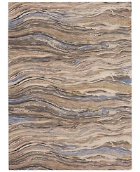 Closeout! Karastan Enigma Continuum Smokey Gray 2'4" x 7'10" Runner Rug
