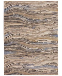 Closeout Karastan Enigma Continuum Smokey Gray Area Rug Collection