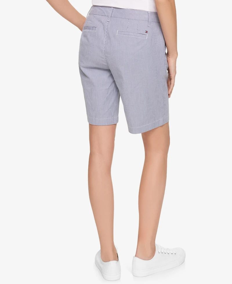 Tommy Hilfiger Women's Th Flex 9 Inch Hollywood Bermuda Shorts