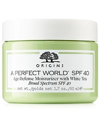 Origins A Perfect World Spf 40 Moisturizer With White Tea, 1.7 oz.