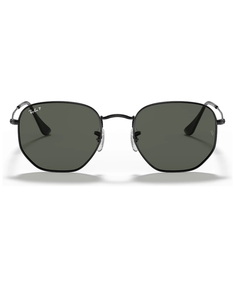 Ray-Ban Unisex Polarized Sunglasses, RB3548N Hexagonal Washed Evolve