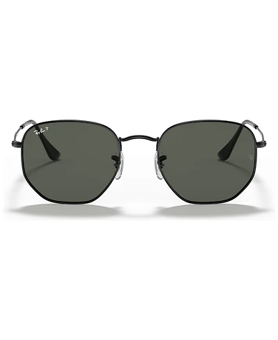 Ray-Ban Unisex Polarized Sunglasses, RB3548N Hexagonal Washed Evolve