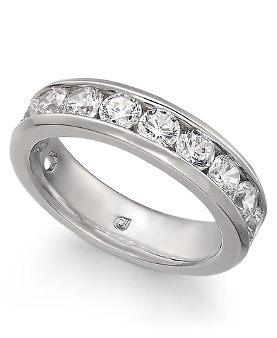 Diamond Channel Band (2 ct. t.w.) 14k White Gold