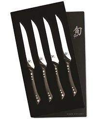 Shun Shima 4-Pc. Boxed Steak Knife Set