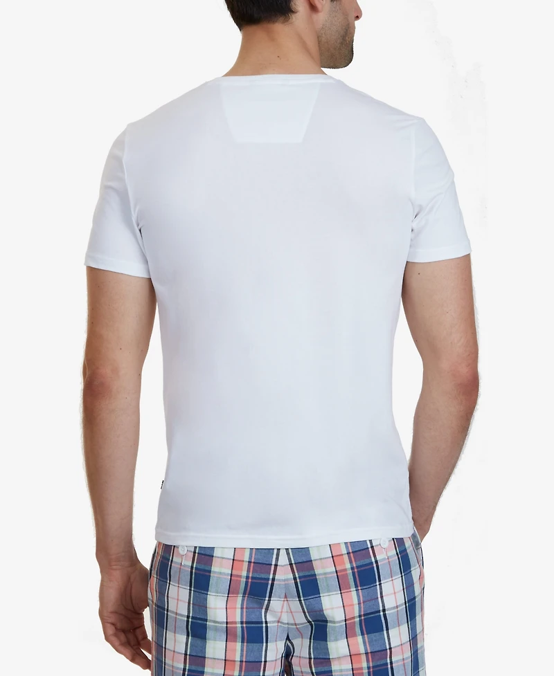 Nautica Men's Classic-Fit Solid Crew Neck Pocket T-Shirt
