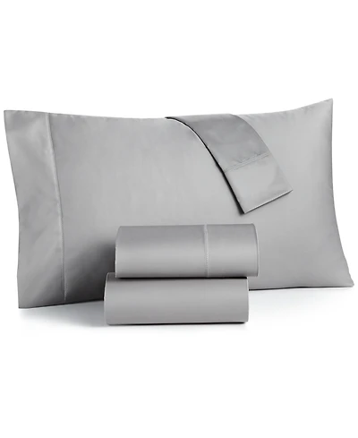 Last Act! Charter Club Solid 550 Thread Count 100% Cotton 3-Pc. Sheet Set, Twin Xl, Exclusively at Macy's