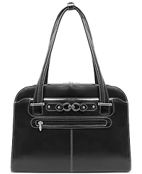 McKlein Oak Grove Leather Laptop Briefcase