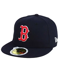 New Era Big Boys and Girls Boston Red Sox Authentic Collection 59FIFTY Cap