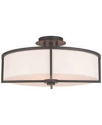 Livex Wesley Semi Flush