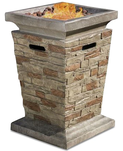 Harra Stone Gas Fire Pit
