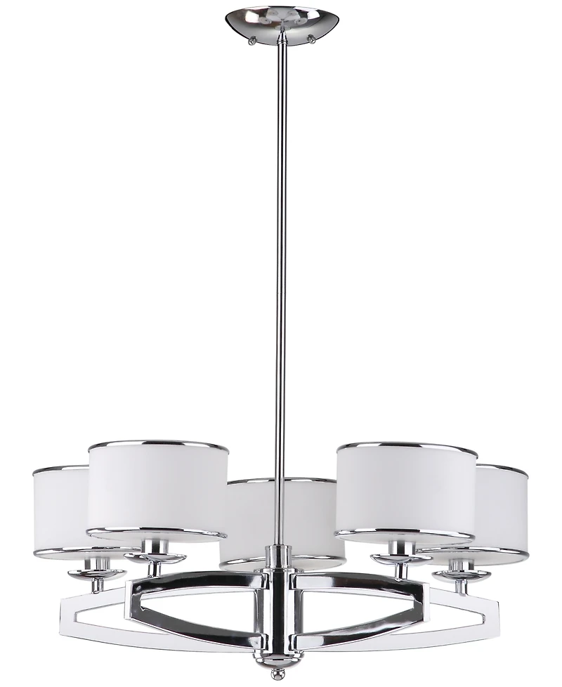 Safavieh Leonora Chrome-Finish Pendant