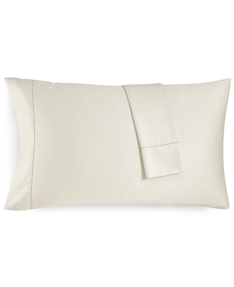 Charter Club Solid 550 Thread Count 100% Cotton Pillowcase Pair, King, Exclusively at Macy's
