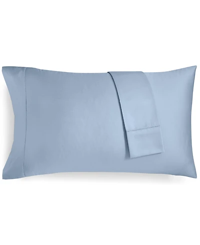 Charter Club Solid 550 Thread Count 100% Cotton Pillowcase Pair, King, Exclusively at Macy's
