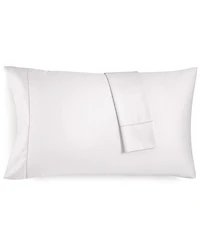 Charter Club Solid 550 Thread Count 100% Cotton Pillowcase Pair, King, Exclusively at Macy's