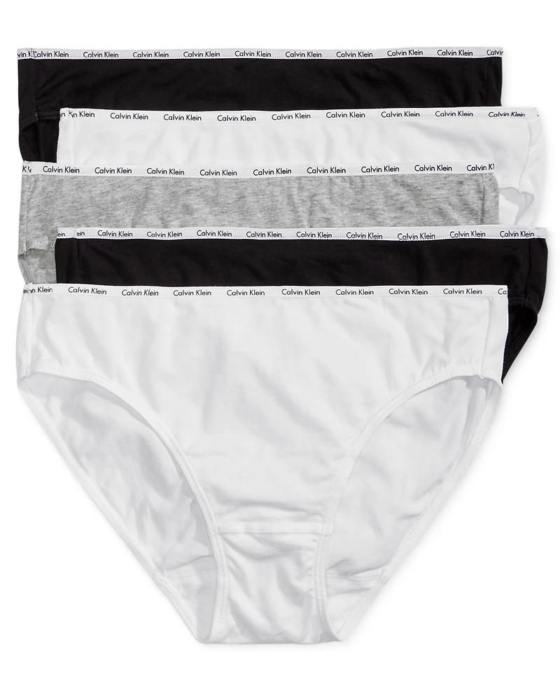 Calvin Klein 5-Pk. Cotton-Blend Bikini Underwear QP1094M