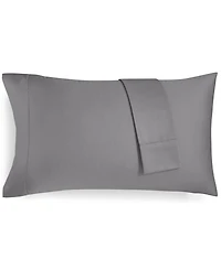 Charter Club Solid 550 Thread Count 100% Cotton Pillowcase Pair, King, Exclusively at Macy's