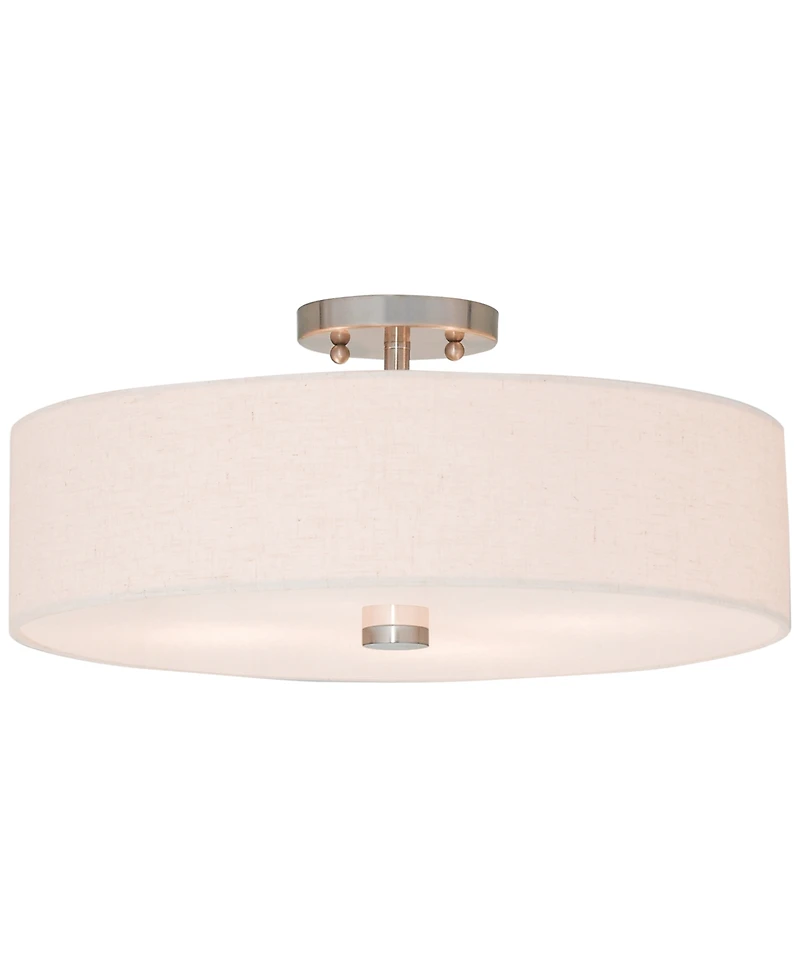 Livex Meridian Semi-Flush Light