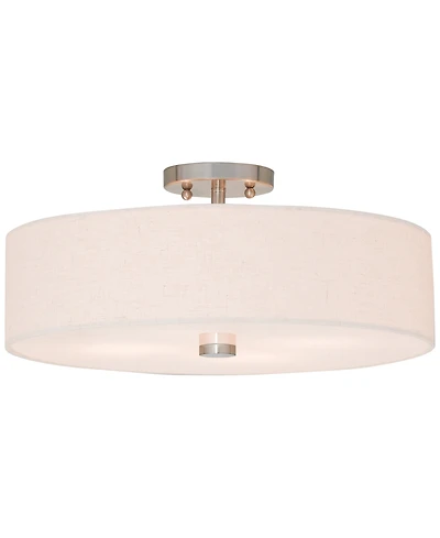 Livex Meridian Semi-Flush Light