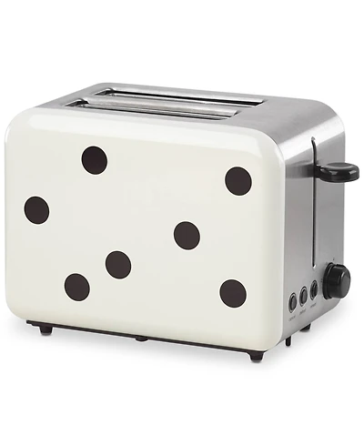 kate spade new york All In Good Taste Deco Dot Toaster