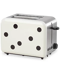 kate spade new york All In Good Taste Deco Dot Toaster