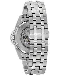 Bulova Men's Automatic Stainless Steel Bracelet Watch 43mm 96A187