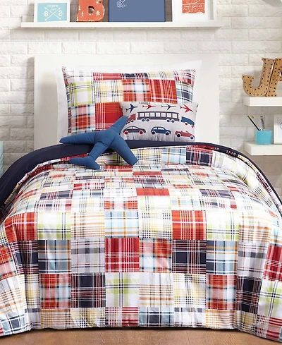 Urban Playground Bryce Reversible 4-Pc. Comforter Set, Twin