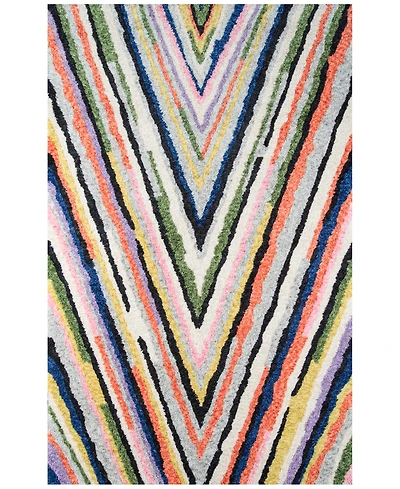 Novogratz by Momeni Bungalow BUN04 Multi 5'0" x 7'6" Area Rug