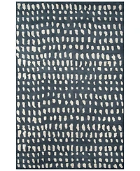 Novogratz by Momeni Delmar DEL11 Blue 2' 3" x 8' Runner Area Rug
