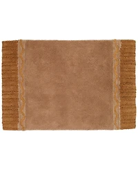 Avanti Braided Medallion Colorblocked Bath Rug, 20" x 30"