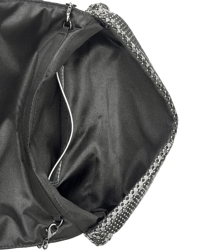 I.n.c. International Concepts Prudence Shiny Mesh Clutch, Exclusively at Macy's